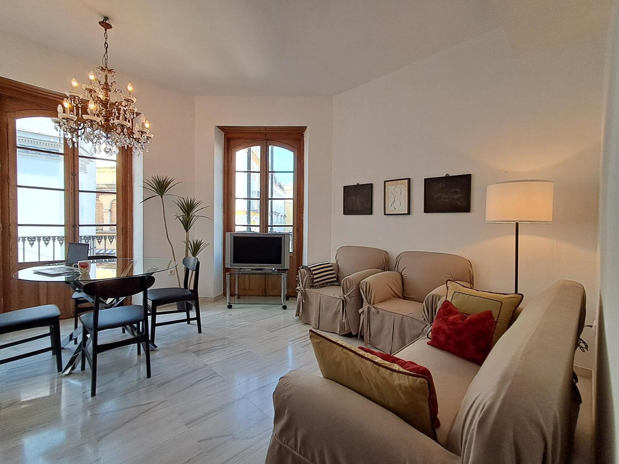 Apartamentos Almirante Hoyos セビリア エクステリア 写真