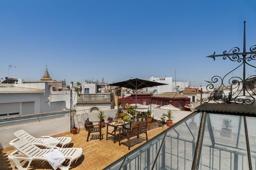 Apartamentos Almirante Hoyos セビリア エクステリア 写真